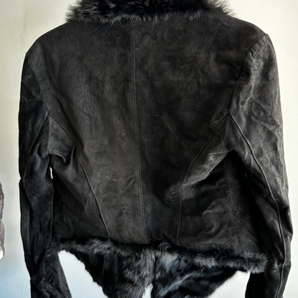 Jaded by knight fur & suede jacket - Picture 4 of 6